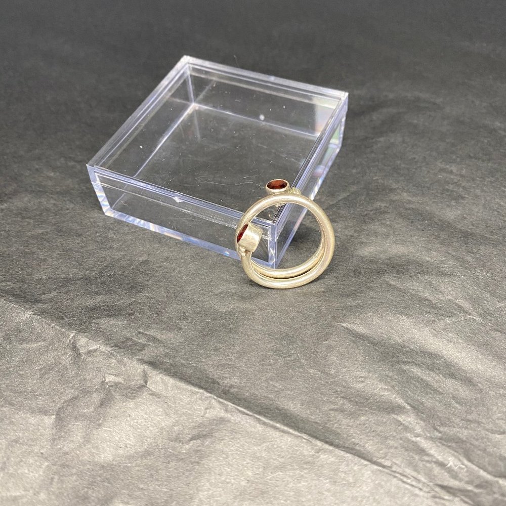 Vintage Coil Silver Ring View 5
